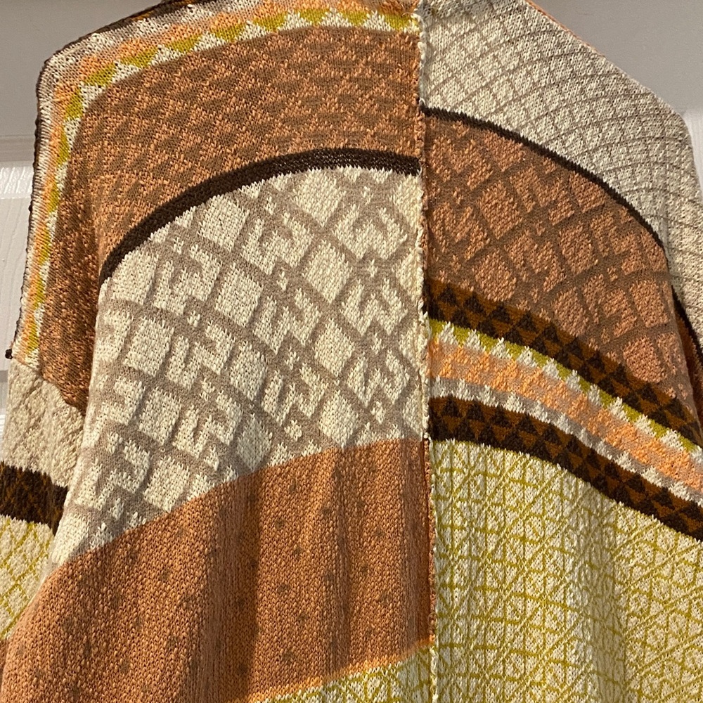 Free People Multicolor Patchwork Cardigan - Picture 5 of 9